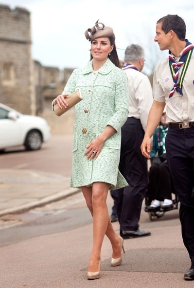 Pregnant kate middleton Queens scouts