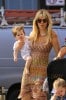 Sienna Miller, dressed up in her own boho chic style, takes baby girl Marlowe Sturridge to a playdate in New York City