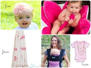 pink for spring - baby