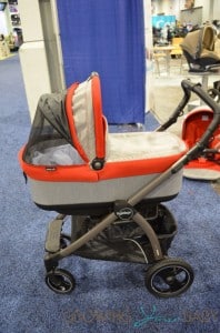 2014 Peg Perego Pop Up Stroller canopy with vent open