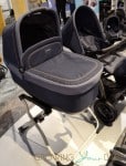 2014 Peg Perego Pop Up Stroller with bassinet indigo