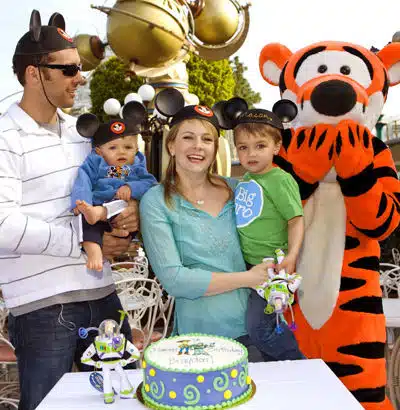 Braydon Wilkerson Celebrates His 1st Brithday With Tigger