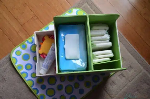 B.Box diaper caddy