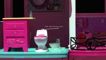 Barbie 2015 Dream house - toilet