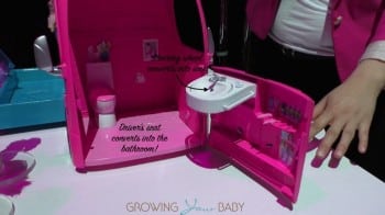 Barbie Pop-up Camper - bathroom