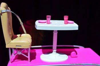 Barbie Pop-up Camper - dining table