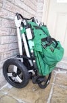 Bumbleride Indie 4 stroller - folded