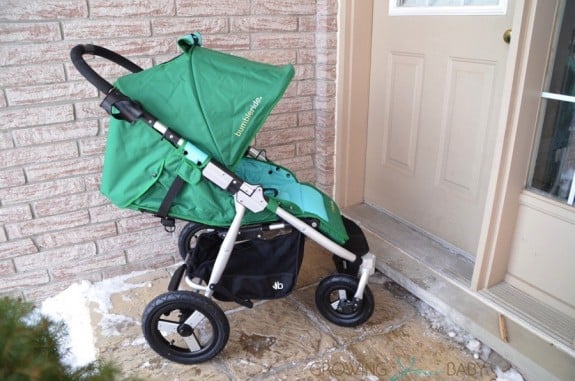 Bumbleride Indie 4 stroller - seat reclined