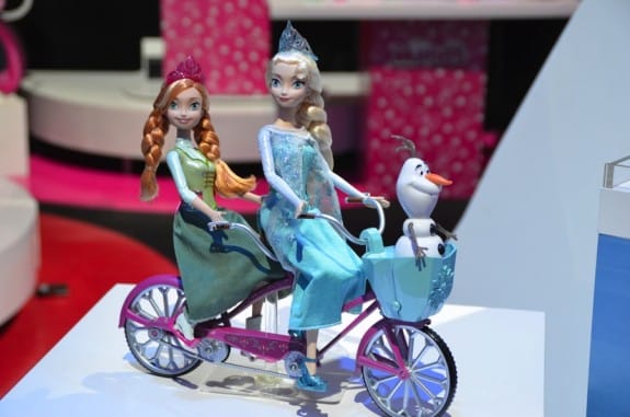 Elsa and Anna Tandem Bike by Mattel