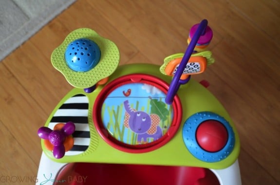 baby seat and activity tray