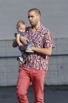 Scarlett Johansson spotted out with her husband Romain Dauriac and baby daughter Rose Dorothy