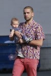 Scarlett Johansson spotted out with her husband Romain Dauriac and baby daughter Rose Dorothy