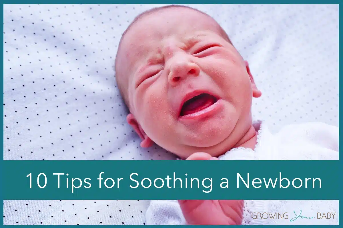 10 tips for soothing a newborn