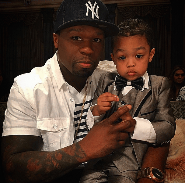 50 cent with son Sire Jackson Growing Your Baby