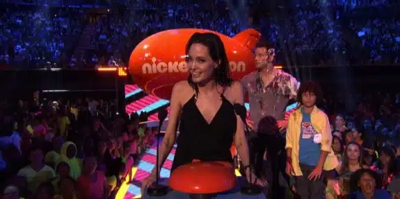 Angelina Jolie at the Nickelodeon Kid's Choice Awards