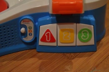Fisher-Price Puppy's Smart Stages Speedway - smart stages buttons