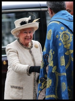 Her Royal Highness Queen Elizabeth at the annual Commonwealth Observance