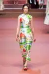 MFW Autumn:Winter 2015 - Dolce & Gabbana - Viva La Mamma - child's drawing dress 4