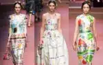 MFW Autumn:Winter 2015 - Dolce & Gabbana - Viva La Mamma - drawings dress collage