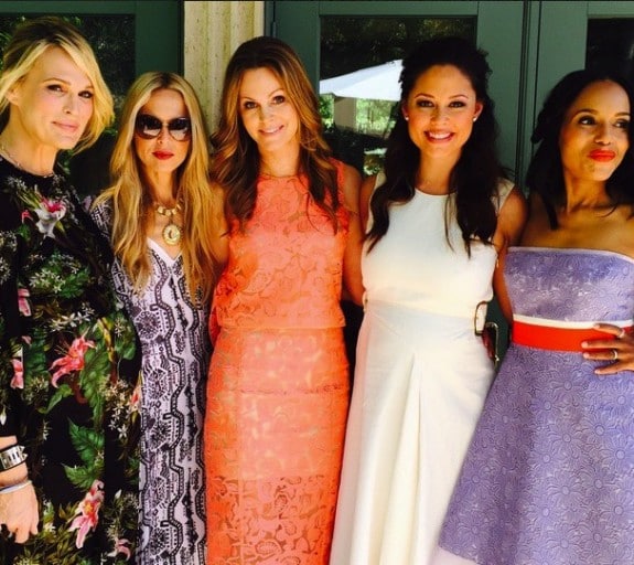 Molly Sims, Rachel Zoe, Dr. Michele Hakakha, Vanessa Lachey and Kerry Washington