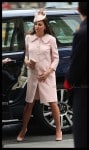Pregnant Duchess of Cambridge arrives at the annual Commonwealth Observance