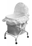 Recalled Dream on Me 2-in-1 Bassinet to Cradle - white