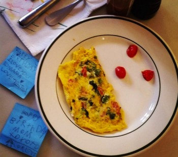 Sarah Jessica Parker birthday breakfast instagram
