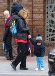Singer Shakira doing the school run With son Milan