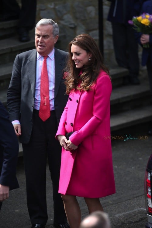 The Duchess of Cambridge visit the XLP Arts Project at Christ Church, London