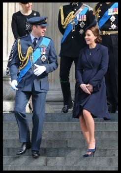 The Duke & Duchess Of Cambridge Attend a Service of Commemoration