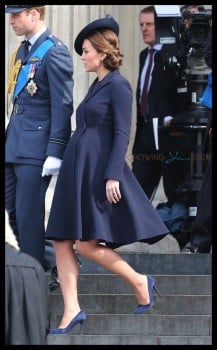 The Duke and Duchess Of Cambridge Attend a Service of Commemoration London