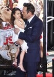 Vince Vaughn with daughter Lochlyn at Hands and Footprints Ceremony in Hollywood