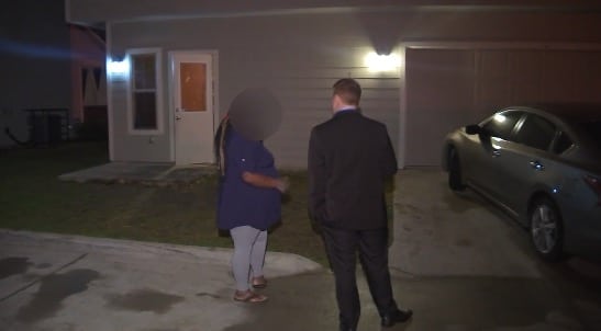 Woman robbed as she's leaving to go have baby