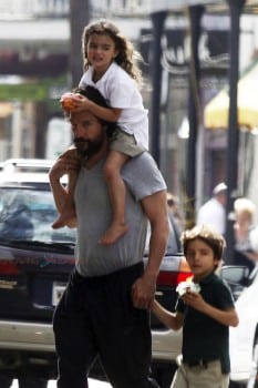 matthew McConaughey steps out with his kids Vida and Levi in New Orleans