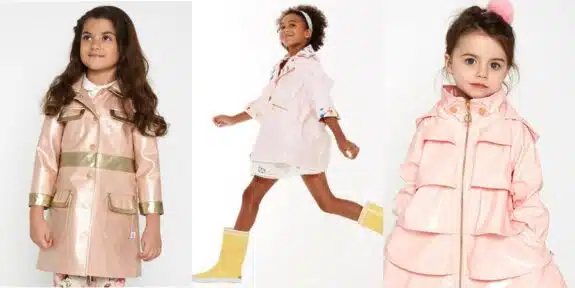 Oil & Water ~ Gorgeous Raincoats For Your Little Fashionista!