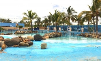 Dolphin enclosure Aquaventuras Park in Puerto Vallarta