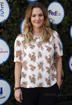 Drew Barrymore attends The Safe Kids Day in Los Angeles