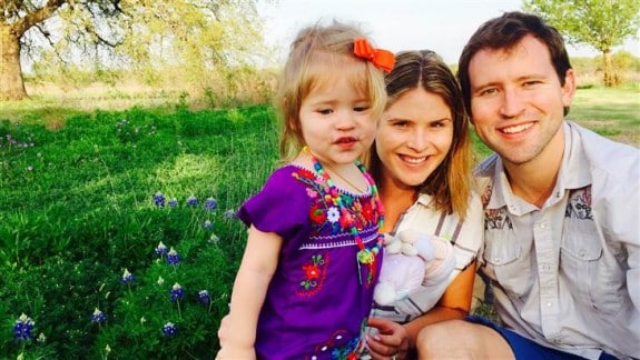Jenna Bush, Henry Hager and daughter Mila