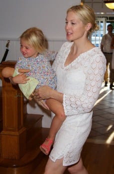 Kelly Rutherford with daughter Helena Summer 2013