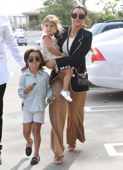 Kanye, Kim, North & Family Attend Church On Easter Sunday