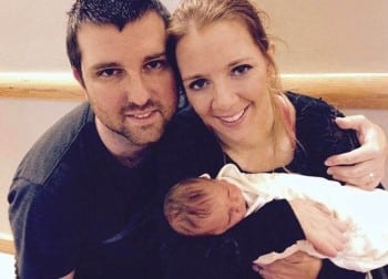 Rachelle Friedman Chapman and husband Chris with daughter Kaylee