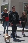 Kelly Ripa with sons Michael and Joaquin Consuelos out in NYC