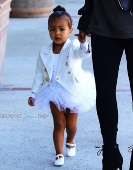 Kim Kardashian takes daughter North to ballet class