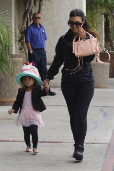 Kourtney Kardashian heads to dance class with daughter Penelope