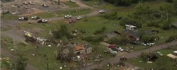 Van Texas Tornado