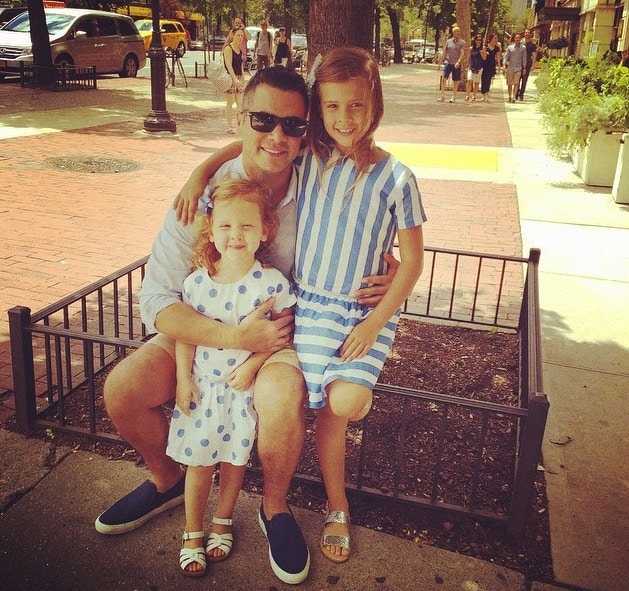 Cash Warren with daughters Honor and Haven - Father's Day - Growing ...