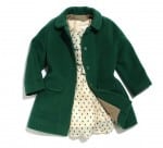 Harper Beckham's Carmel Baby Jacket and Chloe dress