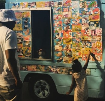 Jay z granbs Ice Cream with daughter Blue Ivy