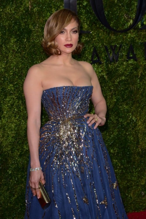 Jennifer Lopez at the TONY awards