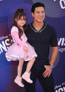 Mario Lopez attends Inside Out Premiere with his daughter Gia